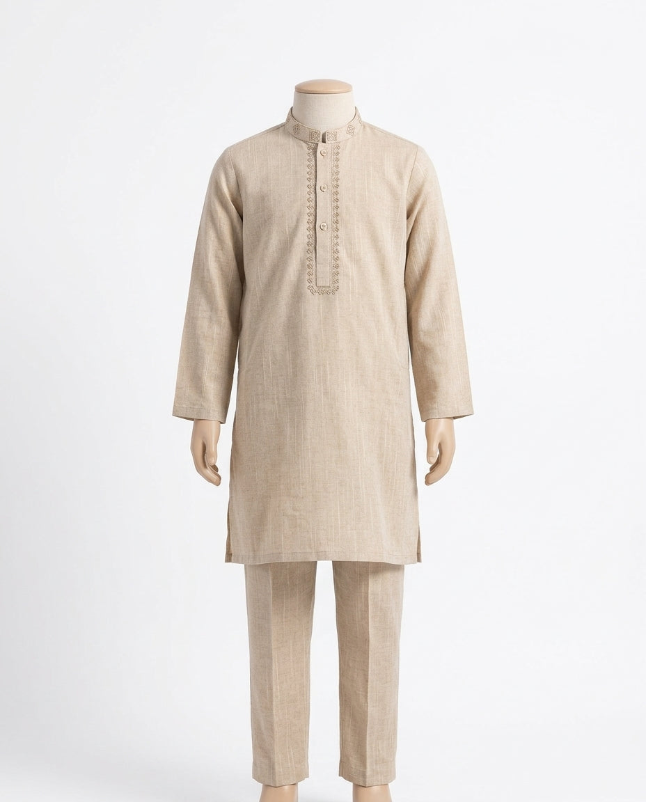 Kids Premium Kurta Trouser Set – Stylish Traditional Outfit for Boys (size 26)