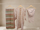 Bin Saeed Stitched 3 Piece Lawn Suit 27 – Comfortable & Stylish Daily Wear for Women
