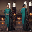 UJALA by Riaz Arts Luxury Winter Collection - Design 02 (Deep Teal)