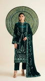 Rakhna Ramay Raaj Luxury Velvet Embroidered Unstitched 3 Piece Suit | RD-3906
