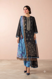 Anzish - Lawn Embroidered Front with Fourside Patti Chiffon Dupatta (D# 2390-A)