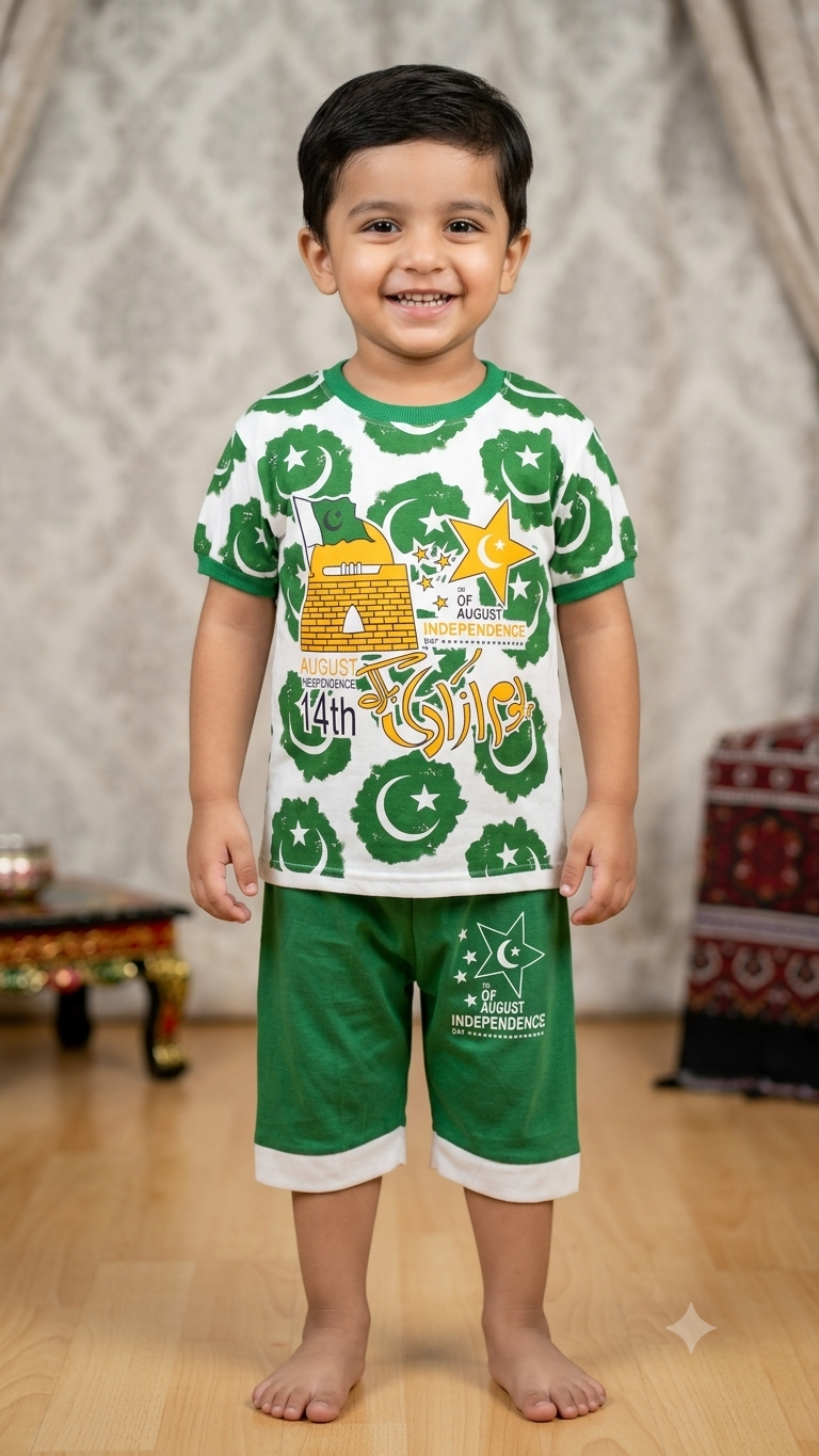 Boys Outfit for 14 August | (size 2 year to 4 year)