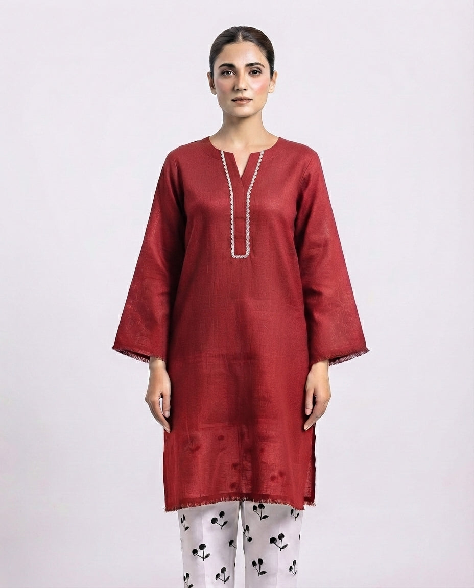 Premium Women's 2 Piece Cotton Stitched Suit – Soft & Comfortable Casual Wear