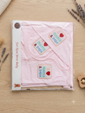 Newborn Baby 5 Pcs Starter Gift Set For 0-3 Months