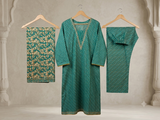Digital Printed Ready To Wear 3PC Lawn Airline Long Shirt | AL-08