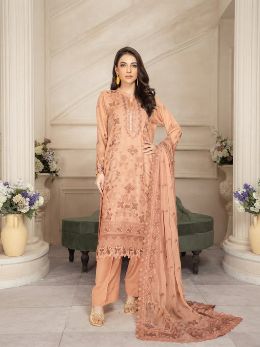 Pehlu by Bin Rashid | Luxurious Karandi Embroidered - Design 02