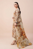 Miraal - Premium Printed Lawn 3-Piece Suit (Design #08)