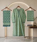 Bin Saeed Stitched 3 Piece Lawn Suit 60