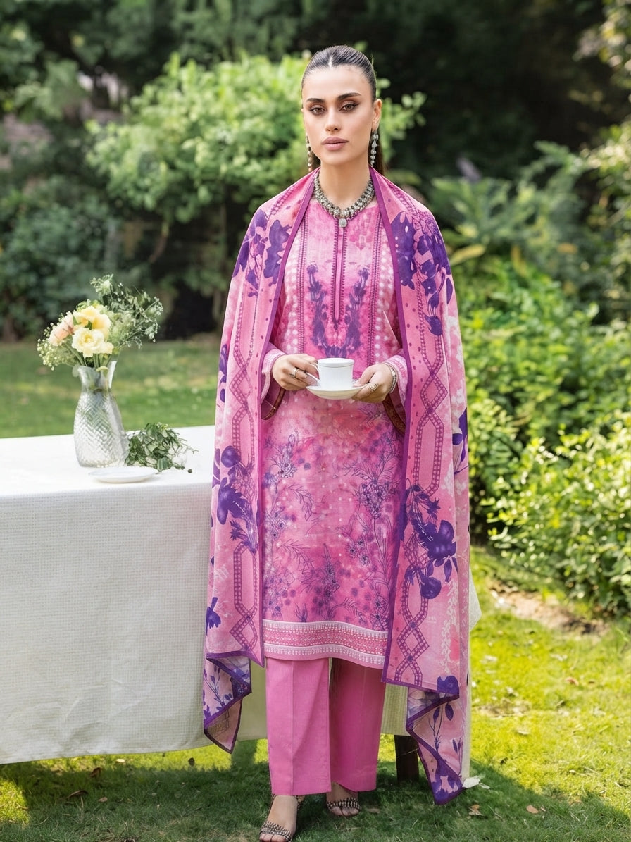 Aks-E-Noor By Fiza Noor - Digital Printed Viscose # 05
