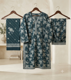 Bin Saeed Stitched 3 Piece Lawn Suit 52