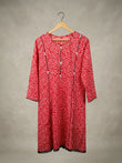 Printed Allover 2-Piece Lawn Frock
