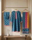 Bin Saeed Stitched 3 Piece Lawn Suit 48 – Comfortable & Stylish Daily Wear for Women