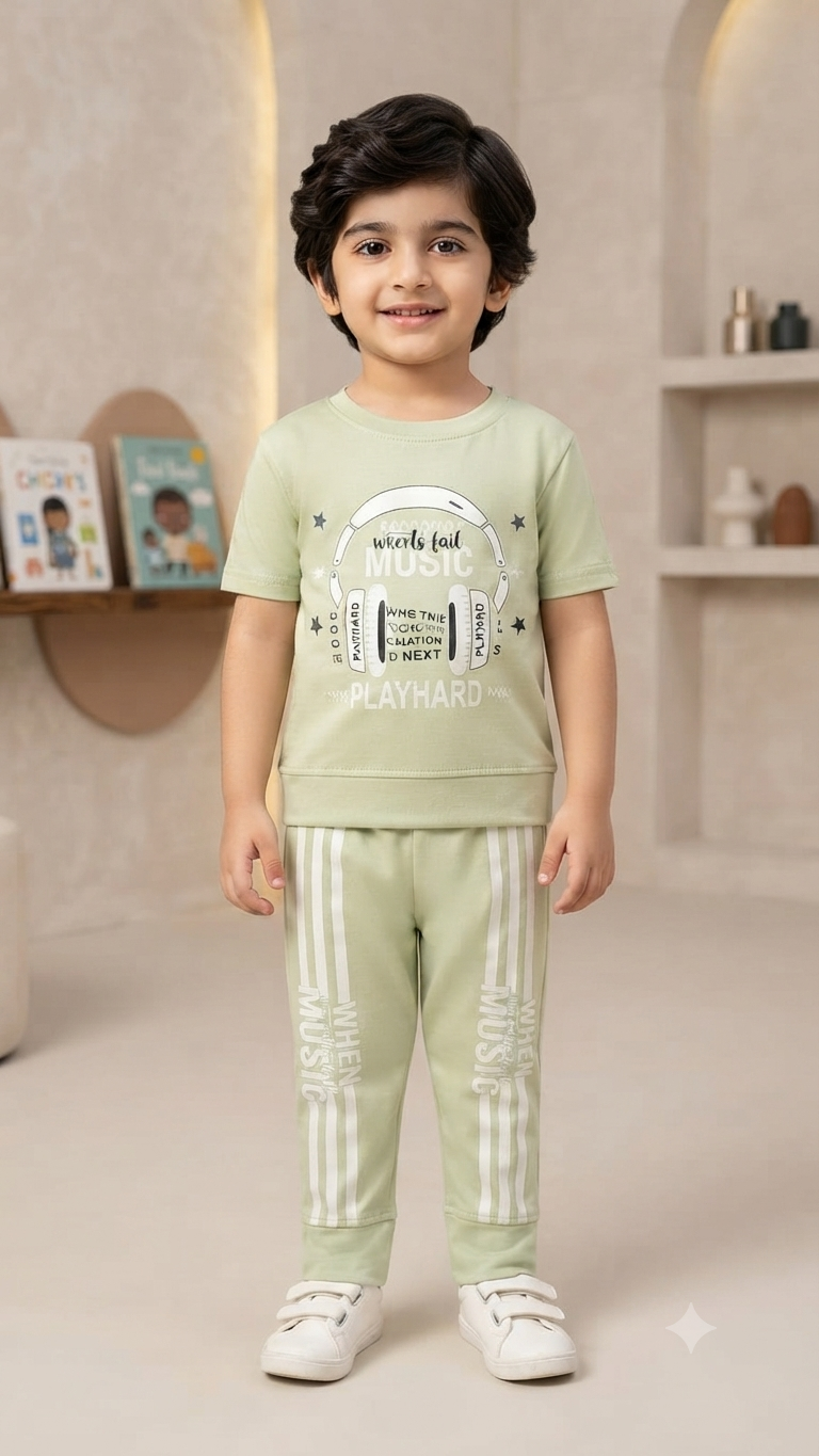 Boys Summer Outfit | (size 6 month to 2 year)