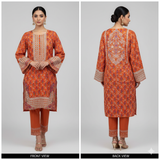 HZ Textiles Vibrant Cambric Print Shirt