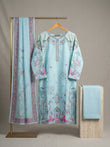 Zeenat Embroided Qutrai Stitch Luxury Pret 3Pcs | Z-20