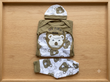 Adorable Newborn Soft Knit 4-Piece Outfit (N#13)