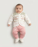 Adorable Newborn Soft Knit 3-Piece Outfit (N#09)