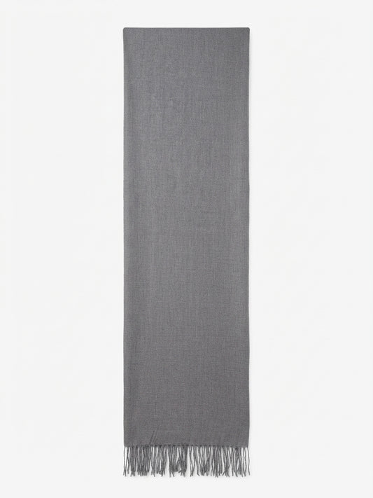 Premium Solid Plain Lightweight Wool Shawl | Cozy Winter & Everyday Wrap