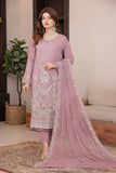 PF-001 | Pearl Fashion By Motis Fashion Embroidered Chiffon Suit with Chiffon Dupatta