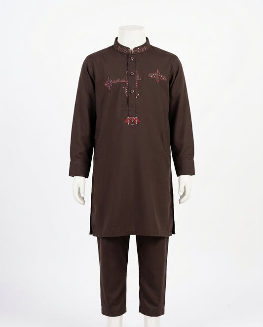 Kids Premium Kurta Trouser Set – Stylish Traditional Outfit for Boys (size 28)