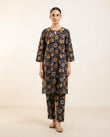 Premium Women's 2 Piece Linen Stitched Suit Free Size - L#60