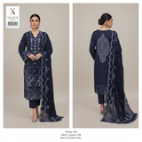 Nuréh Exclusive Luxury Unstitched - Opulent Black and Gold Ensemble