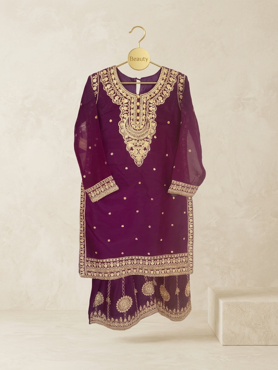 Designer Embroidered Formal Collection | Girls Luxury Festive Wear 3year to 12year