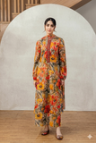 Unstitched 3-Piece Digital Print Lawn Suit B-42