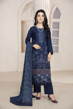 Airjet Fancy Wool Peach Embroidered Suit | Alif Vol-555 (Design - 06)