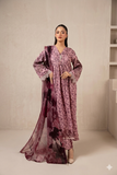 Unstitched 3-Piece Digital Print Lawn Suit B-01