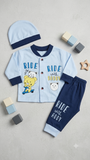 Adorable Newborn Soft Knit 3-Piece Outfit (N#07)