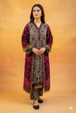 Unstitched 3-Piece Digital Print Lawn Suit B-20