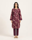 Premium Women's 2 Piece Linen Stitched Suit Free Size - L#17