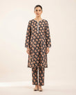 2-Piece Printed Stitched Khaddar Suit k-04