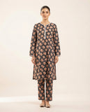 2-Piece Printed Stitched Khaddar Suit k-04
