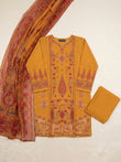 Zeenat Embroided Qutrai Stitch Luxury Pret 3Pcs | Z-26