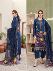 Airjet Fancy Viscose Embroidered Shirt & Bamber Embroidered Dupatta | Alif Vol-551