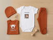 Adorable Newborn Soft Knit 4-Piece Outfit (N#16)