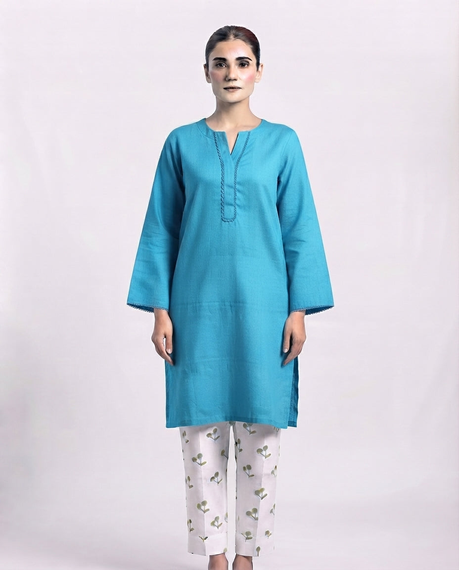 Premium Women's 2 Piece Cotton Stitched Suit – Soft & Comfortable Casual Wear