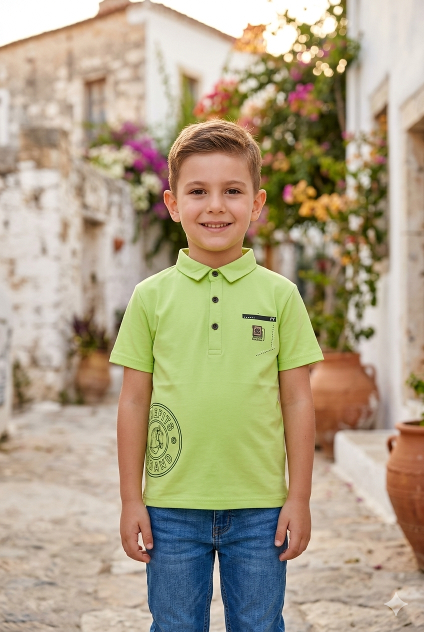Boys Summer T-Shirt – Trendy & Comfortable | size 22 to 24