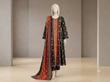 Muznah Printed Lawn Frock Premium Wear | F-22