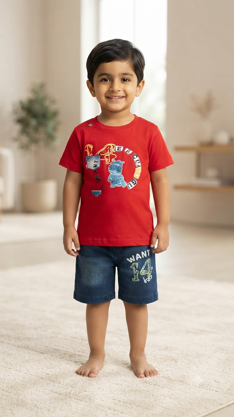 Boys Summer Outfit | (size 1 year to 4 year)