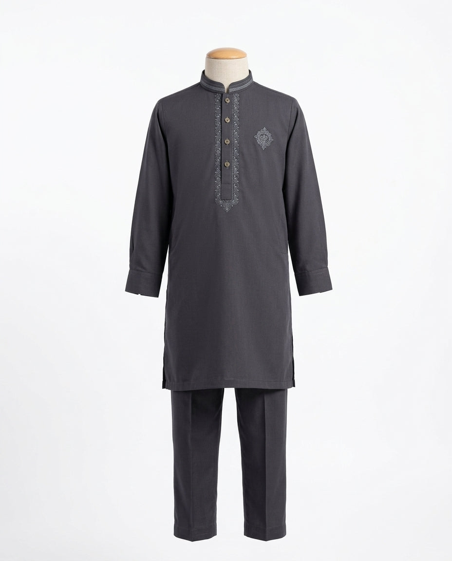 Kids Premium Kurta Trouser Set – Stylish Traditional Outfit for Boys (size 26)