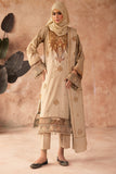 Gul e Zarki Embroidered Wool Touch I.T Pashmina 3-Piece Suit - D-01