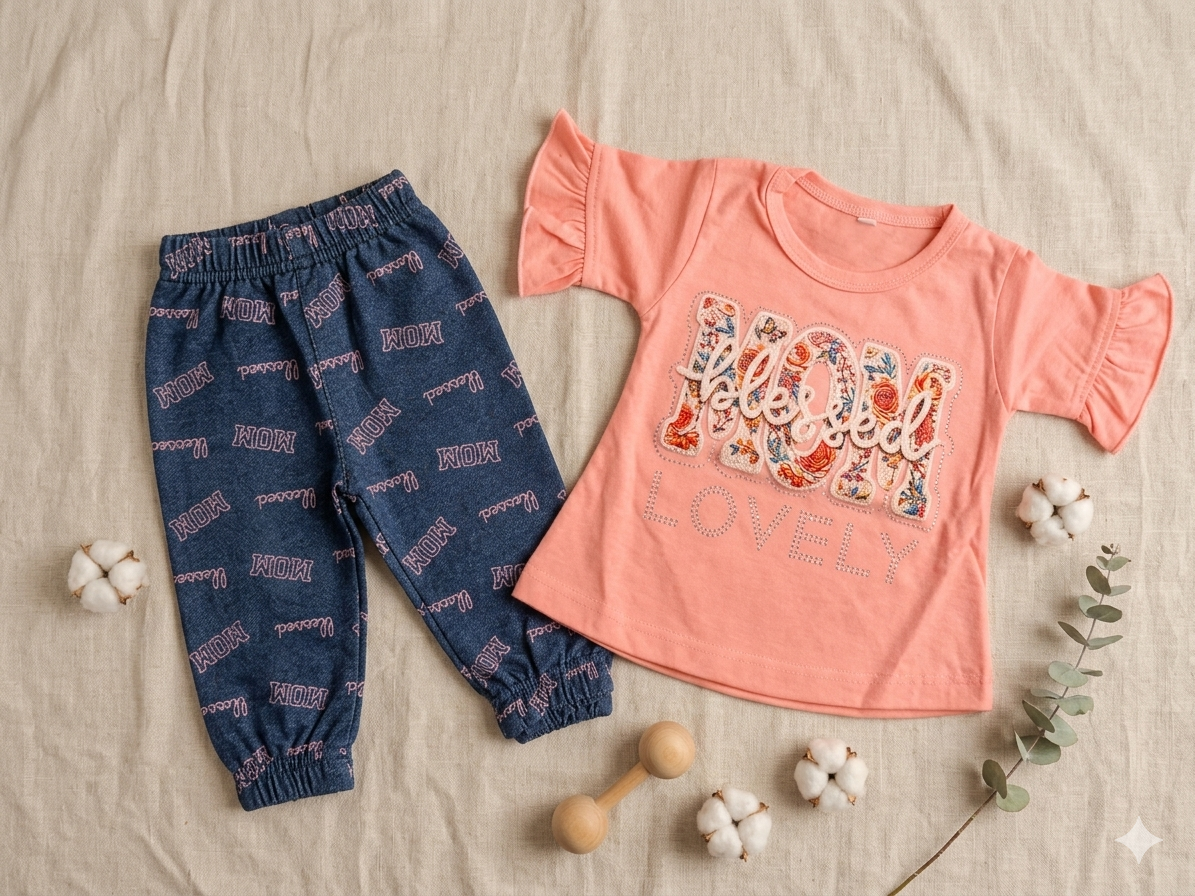 Baby 3 Pcs Set For 1-1.5 years