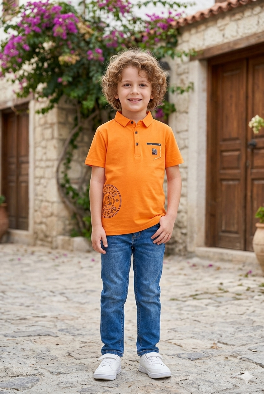 Boys Summer T-Shirt – Trendy & Comfortable | size 22 to 24