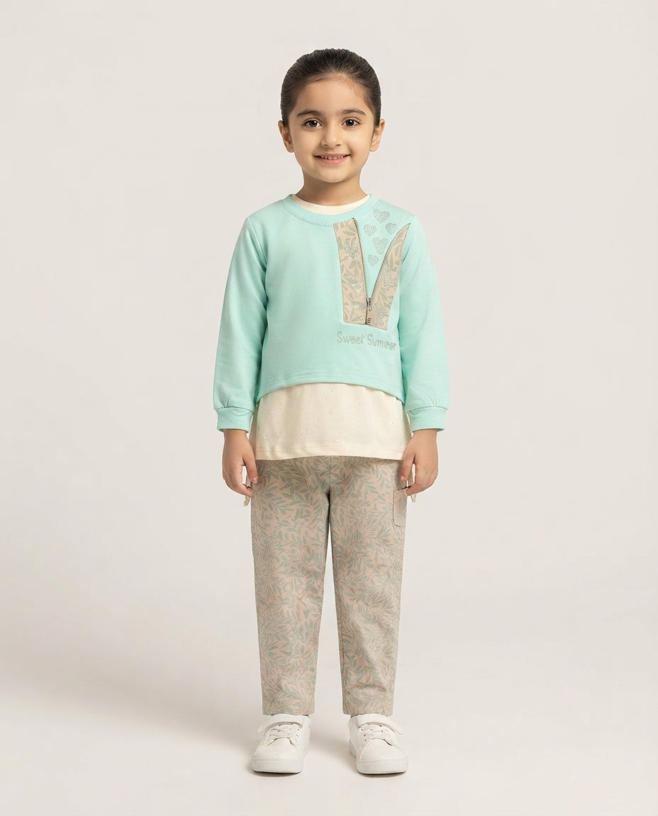 Premium Girls Winter Outfit | G-74 (size 18 to 22)