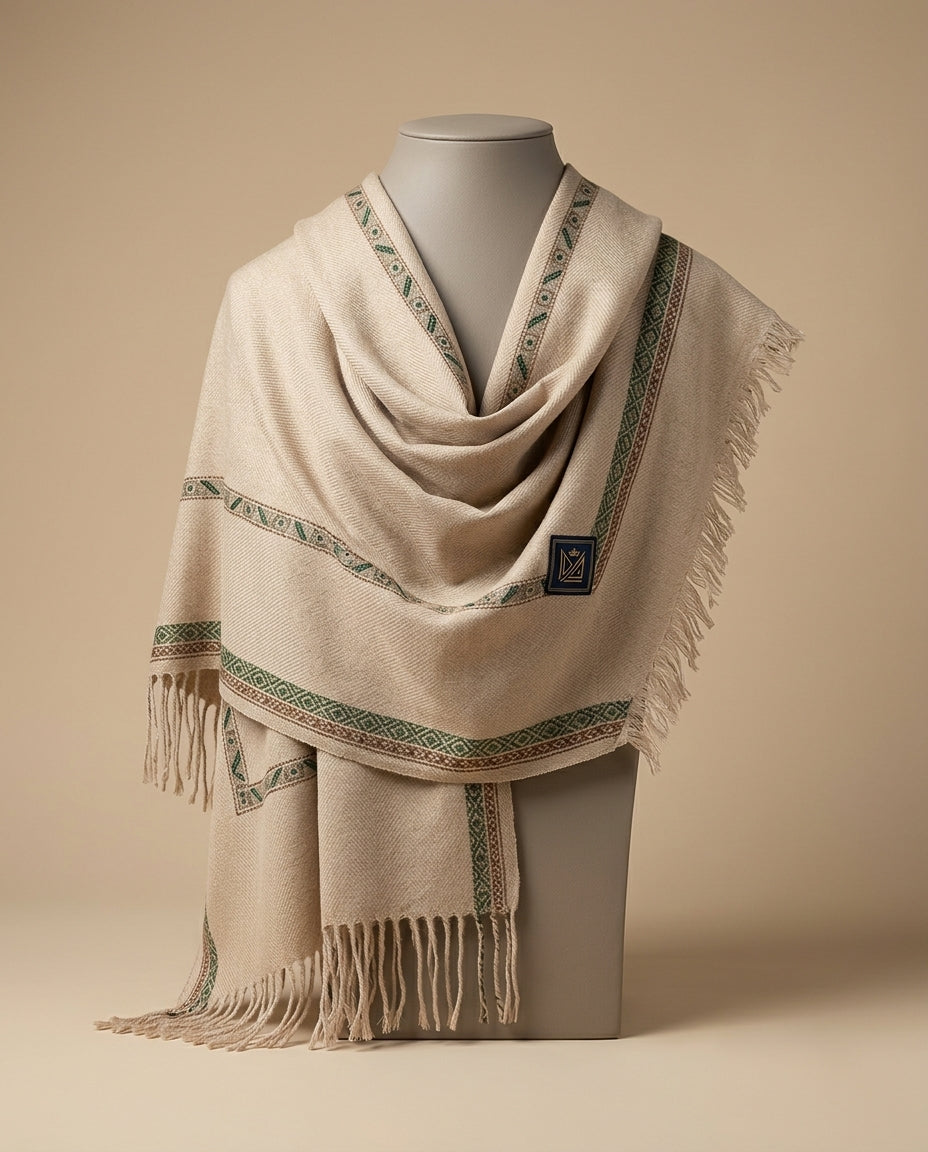 Riwaj Premium Wool Shawl For Men