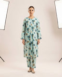 2-Piece Printed Stitched Khaddar Suit k-08
