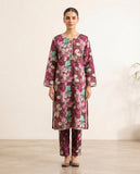 2-Piece Printed Stitched Khaddar Suit k-02